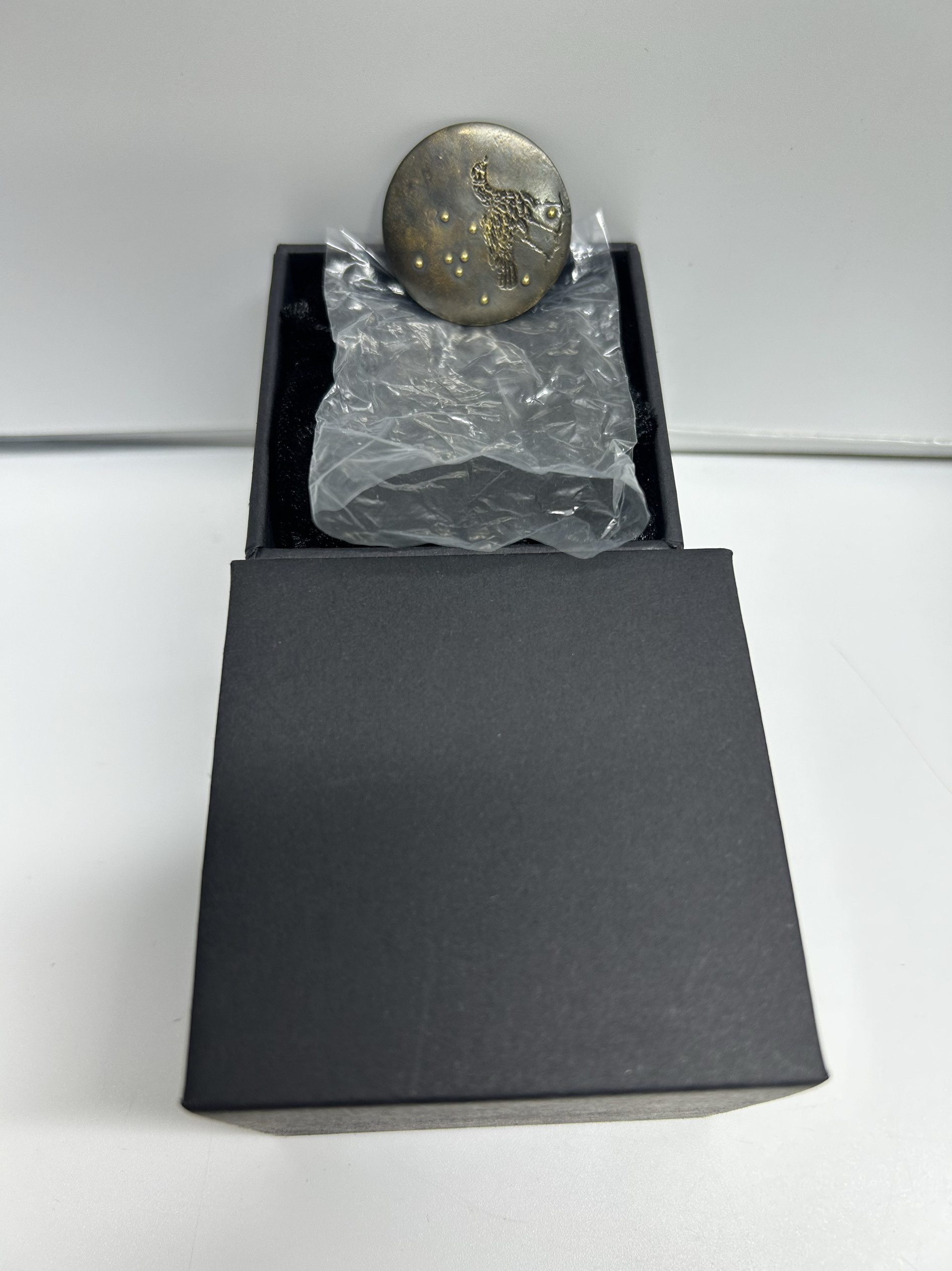 现货 黑神话 悟空 黑猴 实体豪华版 铃铛 戒指 徽章三件套 紧箍咒