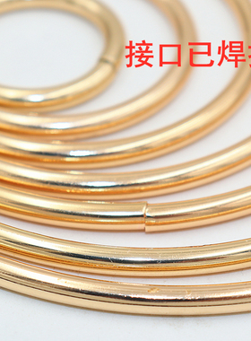 diy手提包金色捕梦网工艺品铁圈