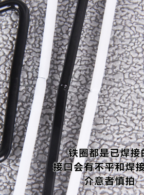 饰品配件材料diy捕梦网焊接黑色 白色三角形铁圈环保不生锈铁圈