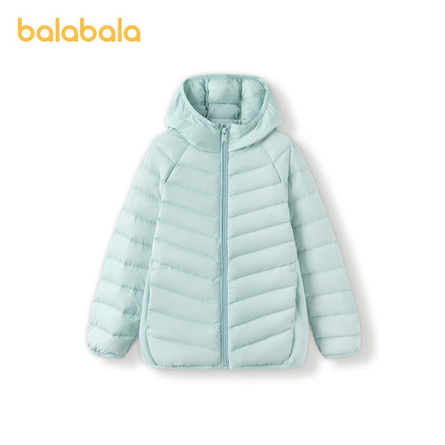 巴拉巴拉儿童轻薄羽绒服男女童冬装内胆三防保暖外套舒适户外上衣 - 图3