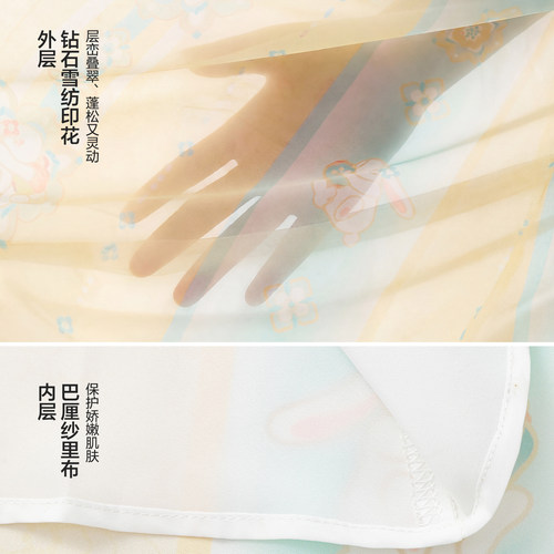 巴拉巴拉童装女童连衣裙国风汉服襦裙宝宝新款中秋新中式长袖裙子 - 图2