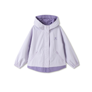 巴拉巴拉童装儿童外套女童上衣2026新款春防风防泼水户外甜美萌趣