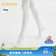 Balabala pantyhose ເດັກຍິງເຕັ້ນລໍາ socks ສອງຊອງ