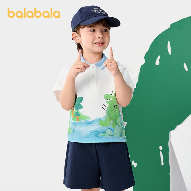 Barabara Boys ແຂນສັ້ນ ຊຸດກາຕູນຫນ້າຮັກ