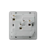 86 тип один открытый восемь сокетов 13A британские розетки тайно установлены в гонконге -стиле универсальный 8 -отверстие два -три -три -три -три -полосы выключателя