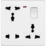 86 Темная установка Много -функция, одна открытая, восемь отверстий, 5 отверстий, шесть отверстий, десять отверстий, два -три -три -с плюсами с выключателем 8 -отверстие