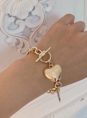 pixiemarket欧美链条立体爱心潮