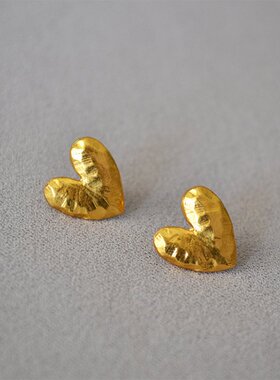analuisa欧美黄铜镀金耳钉女