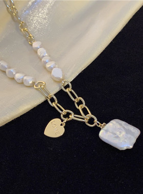 项链analuisa巴洛克珍珠女