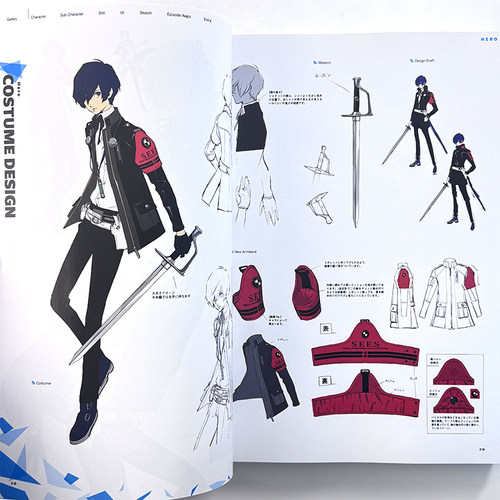 ペルソナ3 リロード 公式設定画集 女神异闻录3 Reload 公式设定画集 重制版 PERSONA3 OFFICIAL DESIGN WORKS 赐宏原版 - 图1
