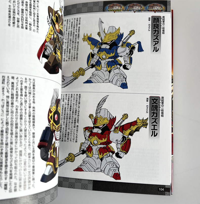 BB战士三国传纪念册 SDガンダム BB戦士三国伝 メモリアルブック SD高达系列 进口原版 - 图2