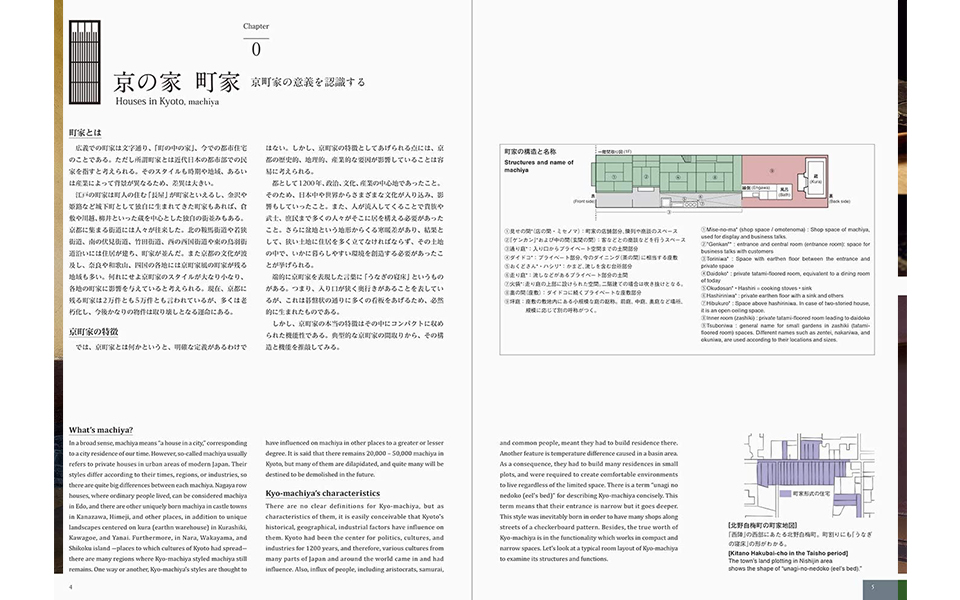 Machiya: The Traditional Townhouses of Kyoto马基亚京都传统联排别墅日本精致之美建筑艺术日英双语-图1