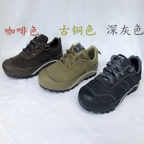 Guiyang 3537 New Outdoor Climbing Shoes Hiking Casual Shoes Labor Insurance Work Shoes Cross-country Rubber Shoes Comfort Wear