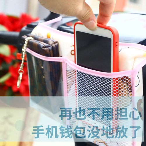 电动车踏板摩托车儿童前置座椅防撞头卡通枕头防撞包电瓶车防撞垫 - 图1