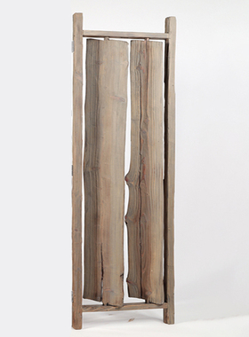 现代简约手工制作木质工艺屏风展示架朽木艺术墙画树根装饰摆件