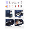 Dry and wet separate swimming bag and gym bag