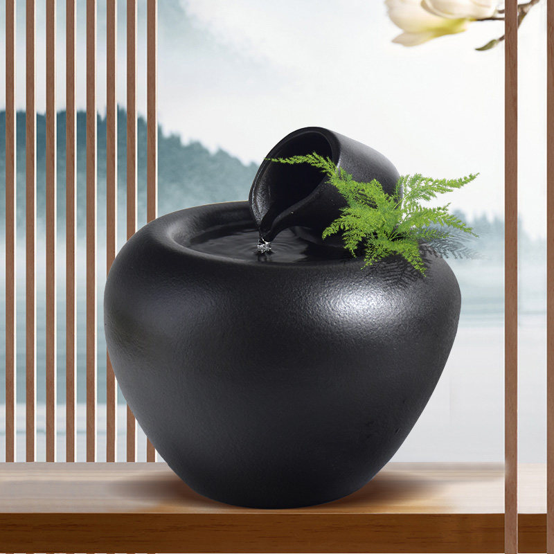 不插电招财流水摆件不插电流水摆件USB充电流水摆件送礼招财摆件,淘宝优惠券,粉丝福利购,淘宝优惠卷