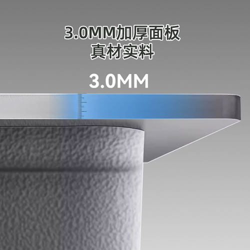 普乐美洗菜盆厨房水槽大单槽台下盆加厚304不锈钢侧排水洗碗池 - 图2