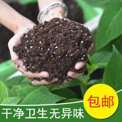 花土通用型家用多肉专用营养土养花种花种菜种植泥土盆栽有机土壤 - 图0