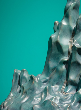 万仟堂大型铜雕艺术品千里江山