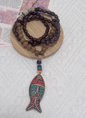 尼泊尔手工饰品吊坠复古民族风
