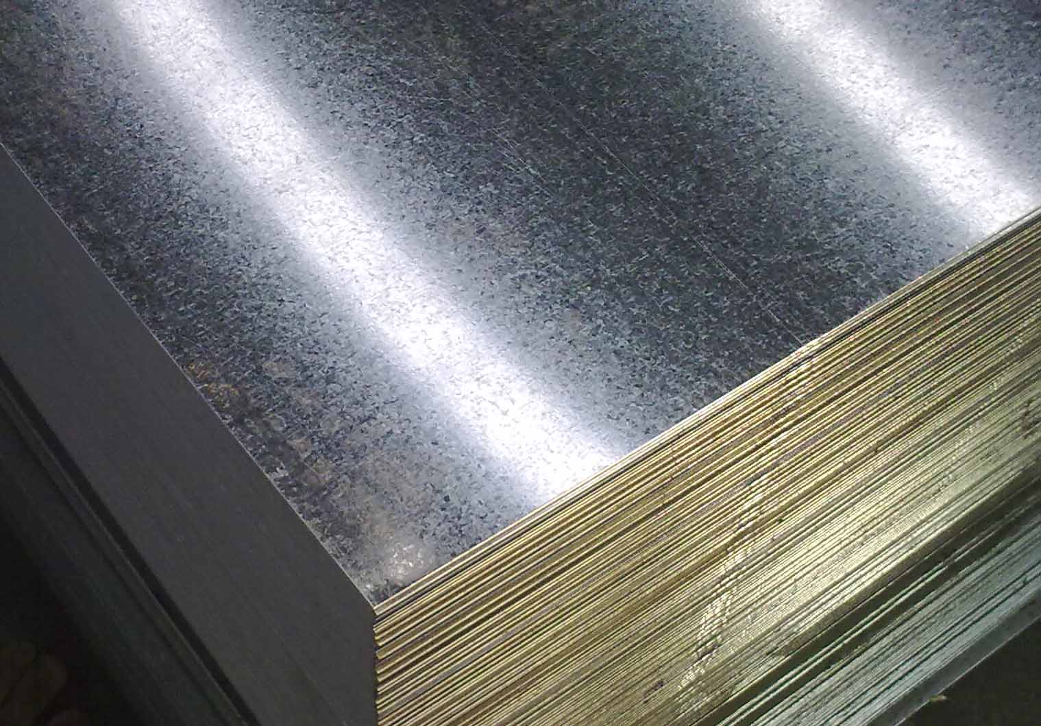 镀锌白铁皮切割加工电解板切割0.3*1米*2米小板镀锌板镀锌铁皮板-图1