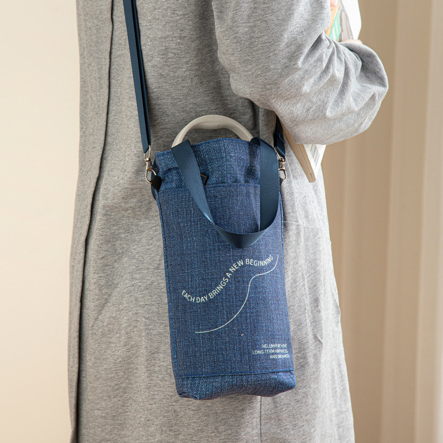 水壶收纳包斜挎便携保温杯套大号手提水杯收纳袋手拎水壶包通用,淘宝优惠券,粉丝福利购,淘宝优惠卷