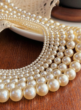 高品质干枯玫瑰施家珍珠项链女轻奢小众baby秋冬长款毛衣锁骨颈链