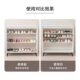 Retractable shoe rack household shoe cabinet layered partition shoe rack