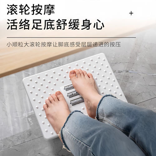 脚凳办公室踩脚凳桌下脚踏板防翘二郎腿矫正坐姿垫脚凳脚踏凳加厚 - 图2