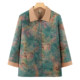 Middle-aged and elderly women's summer shirts thin three-quarter sleeves for mothers
