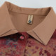 Middle-aged and elderly women's summer shirts thin three-quarter sleeves for mothers