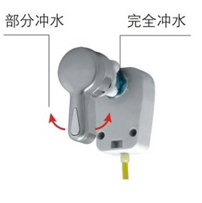 金牌马桶水箱配件线控排水侧顶按钮坐便器钢丝绳排水侧扳手乐家 - 图2