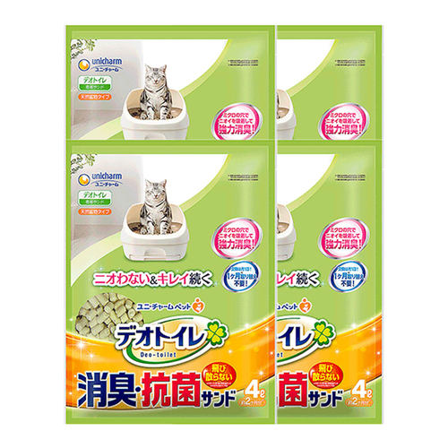 佳乐滋沸石猫砂日本原装进口除臭无粉尘不飞溅大颗粒猫沙4L*4包邮 - 图3