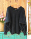 Sweet style Angora solid color outer pullover sweater