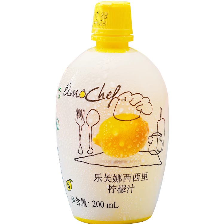 意大利进口乐芙娜浓缩柠檬汁蛋糕饮品奶茶调味汁200ml 烘焙原料 - 图3