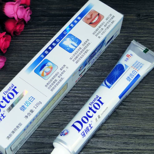 Доктор Цзяньян Белый Зубная паста Доктор Стратегия Стомана свежего мяты