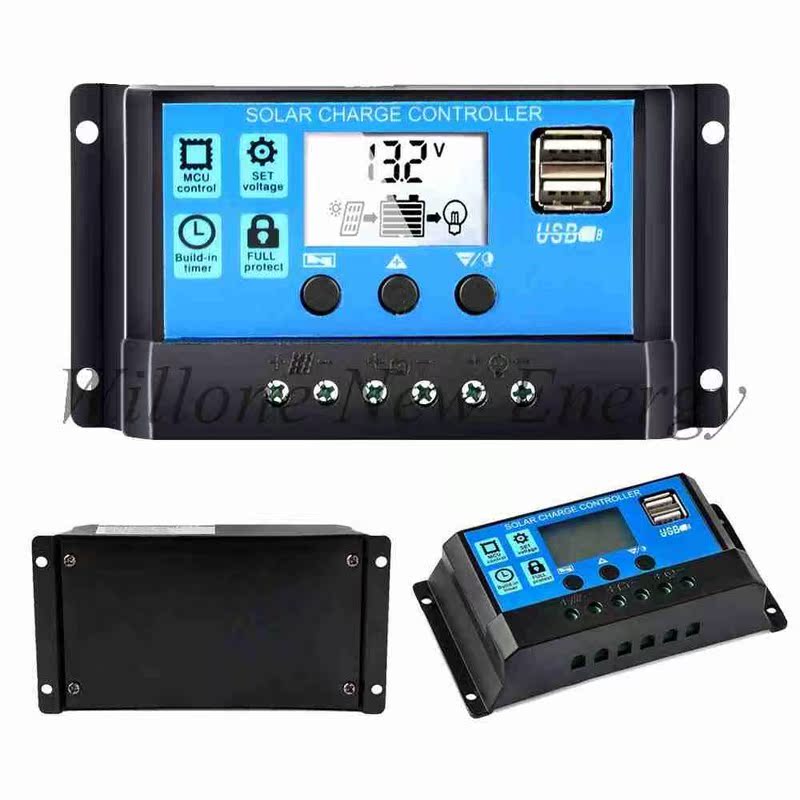 24V 12V Auto Solar Panel Battery Charge Controller 3 - 图1