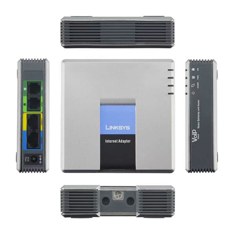 Unlocked LINKSYS SPA3102 VOIP GATEWAY ROUTER 1FXO .1 FXS wit - 图3