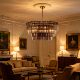 French medieval retro villa living room designer restaurant art Murano handmade foreign trade glass chandelier