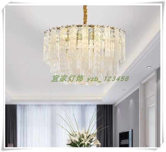 Light luxury post-modern style Italian handmade art chandelier