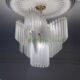 Villa restaurant glass duplex building hollow crystal chandelier