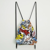 Мешочек, рюкзак, сумка для путешествий подходит для мужчин и женщин, свежий тканевый мешок, на шнурках