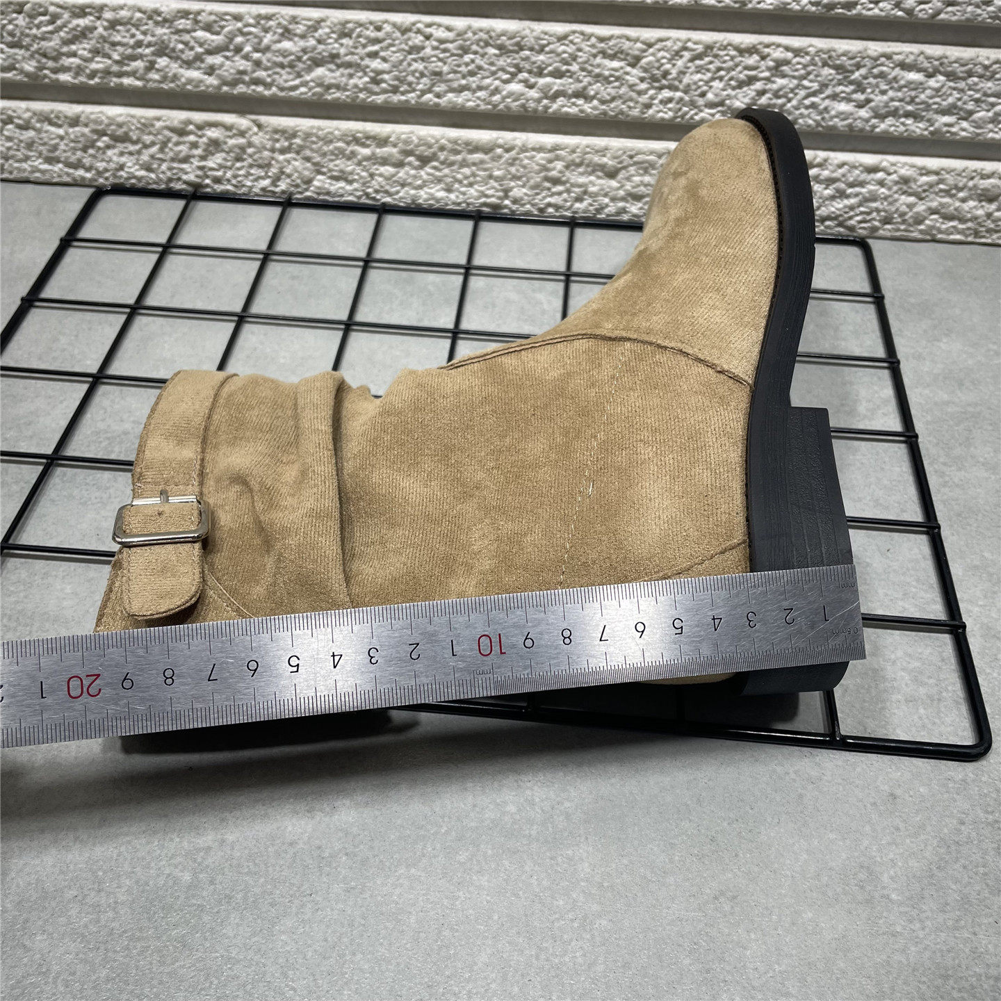 断码处理秋冬新款粗跟复古中筒靴骑士靴女鞋秋冬季显瘦堆堆小短靴,淘宝优惠券,粉丝福利购,淘宝优惠卷