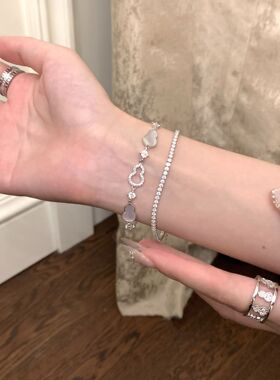 爆闪葫芦手链女款轻奢小众精致清冷感新中式手饰2025新款叠戴手镯