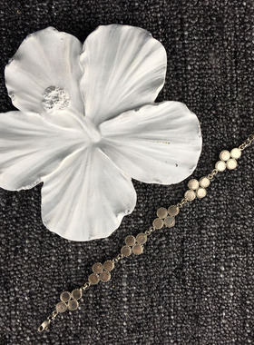 古着泰国纯银手链