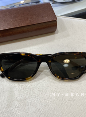 新品高品质cookie太阳镜防紫外线猫眼男女墨镜高级复古配近视墨镜