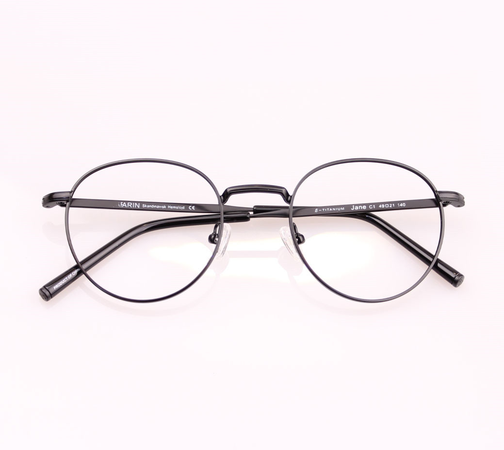 韩国秀智同款眼镜纯钛镜框小红书推荐圆框女玳瑁色近视眼镜架jane 虎窝淘