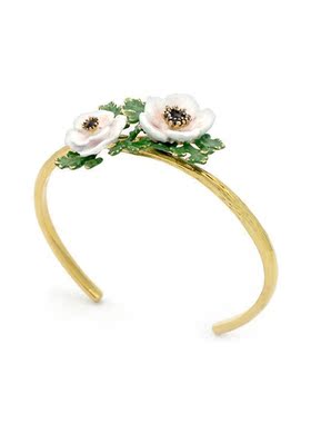 GOODAFTERNINE泰国设计师手工制作海葵花薰衣草手镯专柜女送礼