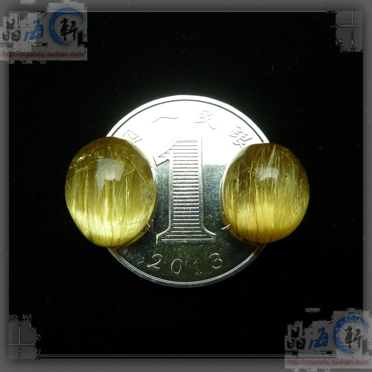 Genuine crystal loose stone cat's eye ring ethnic style gift